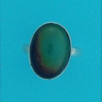 SPC 18x13mm OVAL MOODSTONE RING