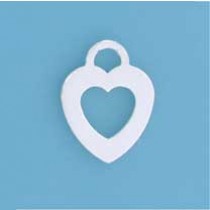 SPC 1mm THICK 15mm CUTOUT HEART