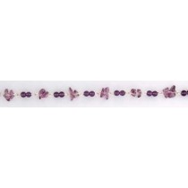 SPC AMETHYST CHIPS/BEADS CHAIN