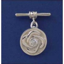 SPC 16mm ROUND CZSET CELTIC DES.CUFFLIN=
