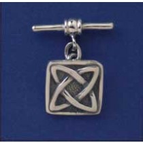 SPC 14mm SQ.CELTIC DES.CUFFLINKS       =