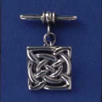 SPC SQUARE CELTIC CUFFLINKS