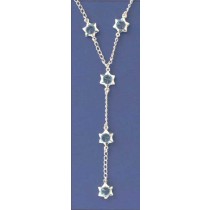 SPC IMM.STONE SET STARS CURB Y CHAIN