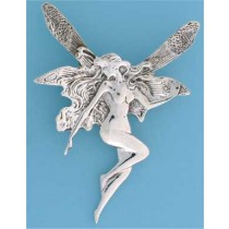 SPC ART-NOUVO FAIRY BROOCH             =