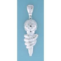 SPC CZ SET HANDHELD MICROPHONE-BLING   =