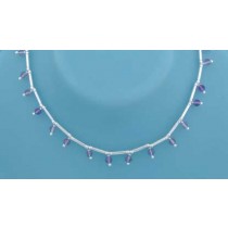 SPC 16"TUBE CHAIN WITH AME BEADS