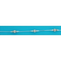 SPC WOOD BEAD COBRA CHAIN BRC
