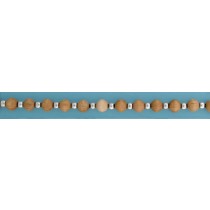 SPC WOOD BEAD BRAC