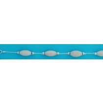 SPC LIGHT WOOD BEANS/BEADS BARLEY BRAC.