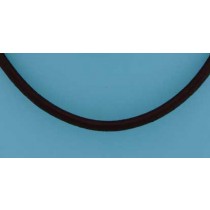 SPC 3mm BROWN LEATHER CHOKERS