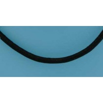 SPC 4mm BLACK LEATHER CHOKERS