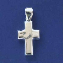 SPC 18x12mm  CROSS PENDANT            =]