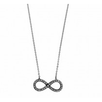 SPC FANCY FIGURE EIGHT PENDANT/16"CHAIN