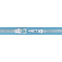 SPC 2 ROW D/C SQ.CURB BUCKLE CLASP BRAC.