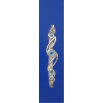 SPC 3 STONE BT CLIP BANGLE             =