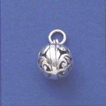 SPC 11mm FILIGREE BALL PENDANT         =