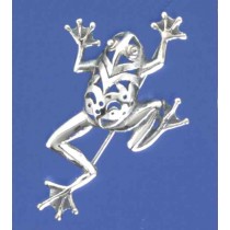 SPC CUTOUT FROG BROOCH                 =