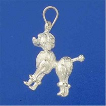 SPC MOVEABLE POODLE DOG PENDANT        =