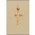 GWT 25X18mm HOLLOW TUBE CRUCIFIX SIZE 1