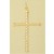 GWT 41x28mm D/C PATTERNED CROSS