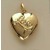 GWT 20mm HOLLOW HEART LOVE PENDANT