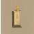 GWT HOLLOW GOLD INGOT PENDANT         -