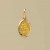 GWT 12mm OVAL ST CHRISTOPHER