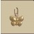 GWT HOLLOW BUTTERFLY CHARM
