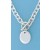 SWT 7mm TRACE TIF CHAIN WITH OVAL TAG