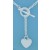 SWT 18" SOLID CURB TIF HEART CHAIN