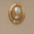 GPC IMM PEARL OVAL STUDS