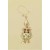 GPC SMALL STONESET CLOWN DROP EARRINGS