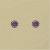 GPC 5mm LILAC/PINK/PURPLE CZ STUDS