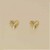 GPC D/C HEART STUDS                    =