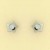 GPC 3mm CZ SET 8mm WHITE STAR STUDS