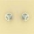 GPC WHITE 8mm CZ CUBE ILLUSION STUDS