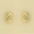 GPC 2 CZ SET FANCY CURVED RECT.STUDS   =