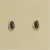 GPC 6x4mm OVAL SAPPHIRE STUDS