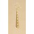 GPC LARGE HOLLOW DROP EARRING          =