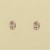 GPC 6x4mm OVAL RUBSET CZ COL. STUDS-PINK