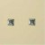 GPC 5mm SQUARE COL.CZ RUBSET STUDS-BLUE=