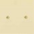 GPC 3MM RUBSET COLOR CZ STUD- PERIDOT  =