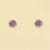 GPC 5MM RUBSET COLOR CZ STUD AMY       =