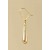 GPC 25mm POLISHED BOMB DROP EARRINGS