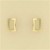 GPC 9x6mm RECT.CUTOUT TWO TONE STUDS