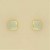 GPC 2 COLOUR TWO TONE SQUARE STUD      =
