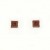 GPC 5mm SQUARE CLAW SET STUDS-GARNET