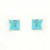 GPC 7mm SQUARE CLAW SET STUDS- B.TOPAZ =