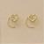 GPC CUT-OUT HEARTS NOSE STUDS