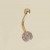 GPC 7mm CZ/5mm PLAIN BEAD BANANABELL